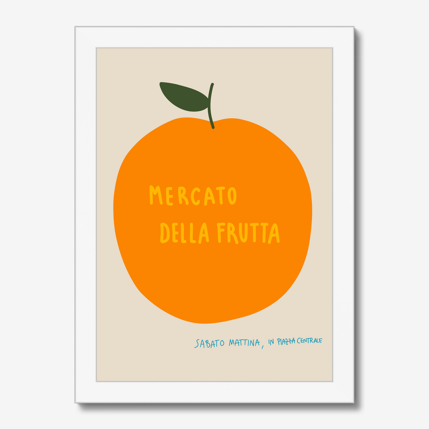 Print "Mercato della frutta"